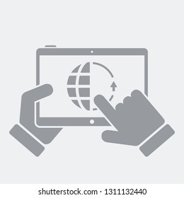 Global services on tablet