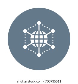 global sharing icon 