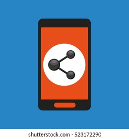global sharing social network vector illustration eps 10
