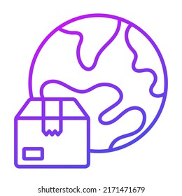 global shipping Modern concepts design, vector illustration