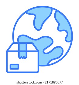 global shipping Modern concepts design, vector illustration