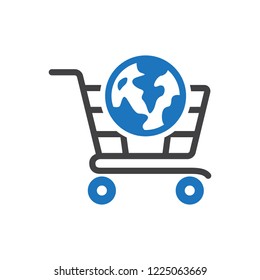 Global Shopping Icon