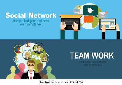 Global social network abstract scheme. Business analysis and planning, consulting, team work. Concepts web banner and printed materials.