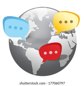 global social network icon