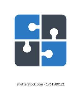 Global Solution Related Vector Glyph Icon. Isolated on White Background. Vector Illustration.
