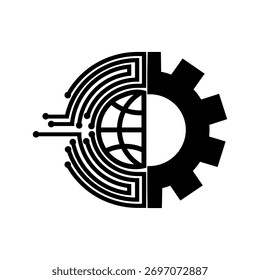 Global Sourcing vectors icon. Vector illustration.
