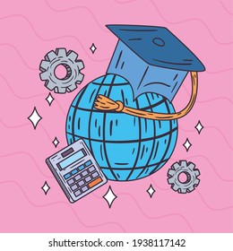 Calculadora de esfera global y tope