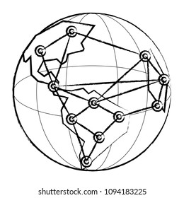 global sphere icon