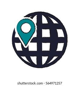 global sphere icon