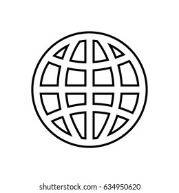 global sphere icon