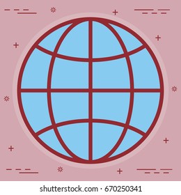 global sphere icon
