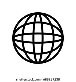 global sphere icon