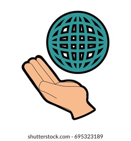 global sphere icon
