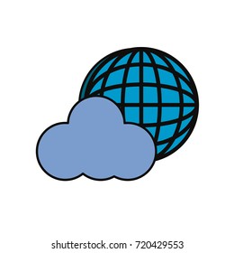 global sphere icon
