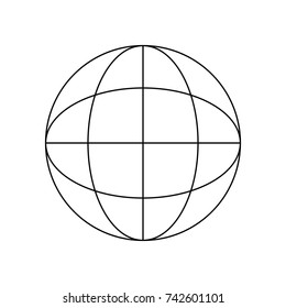 global sphere icon