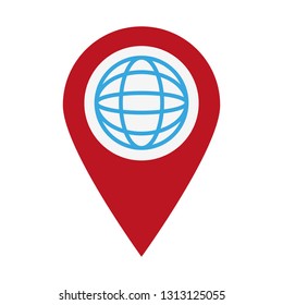 global sphere location pin