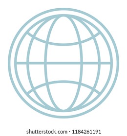 Global sphere symbol
