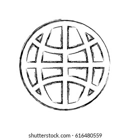 Global sphere symbol