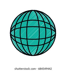 Global sphere symbol