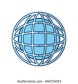 Global sphere symbol