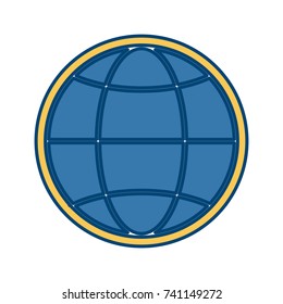 Global sphere symbol