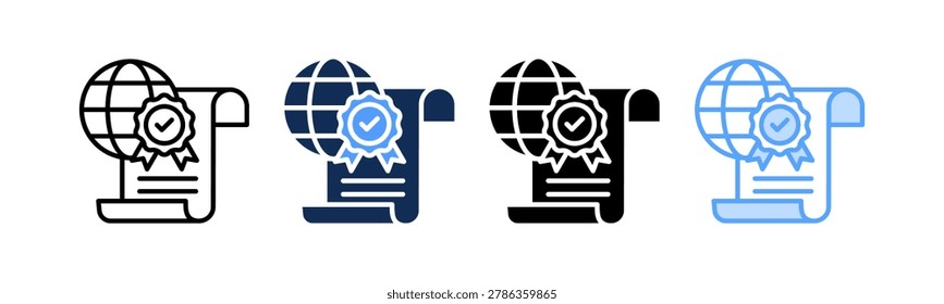 Global Standards Icon Multiple Style