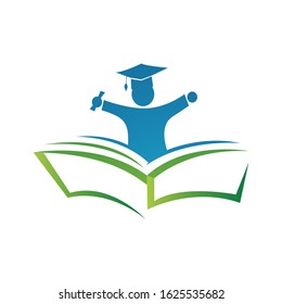 global study education logo book pen learn sign symbol icon