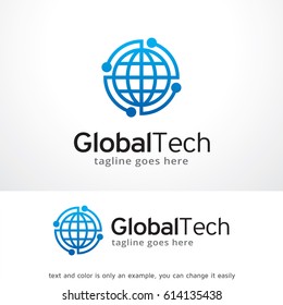 Global Tech Logo Template  