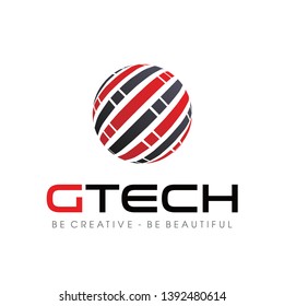 Global Technology, Global Cloud Logo Vector