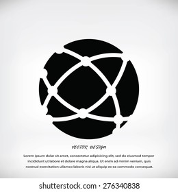 Global technology icon
