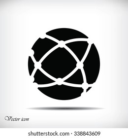 Global technology icon