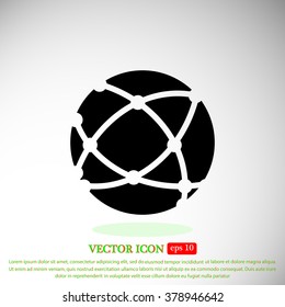 Global technology icon
