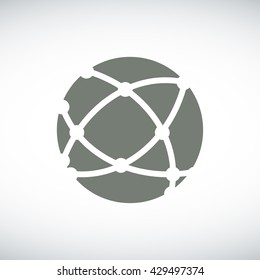 Global technology icon