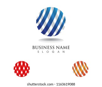 Global technology logo communication
