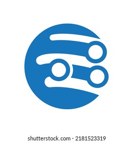 Global technology  logo images illustration design