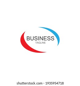 Global technology logo vector template