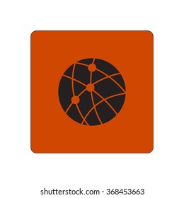 global technology or social network icon sign symbol.