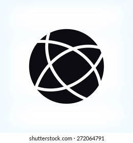 Global technology vector icon