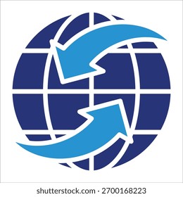 Elemento de icono de comercio global para el diseño