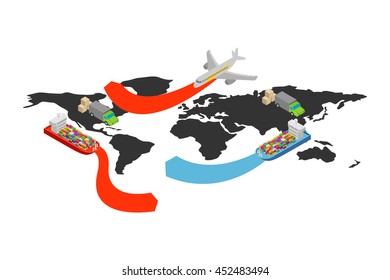 global transportation concept
