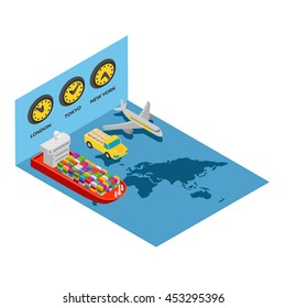 global transportation concept