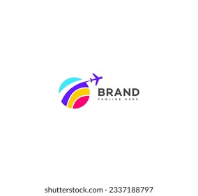 global travel agency logo Design Template Vector