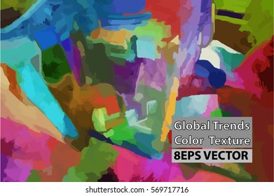 Global trends. Colorful vector texture.