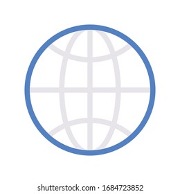 global vector color line icon 