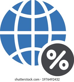 global vector glyph colour  icon