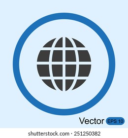 Global vector icon