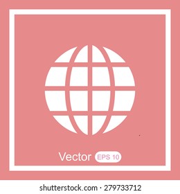 Global vector icon