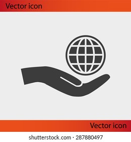 Global vector icon