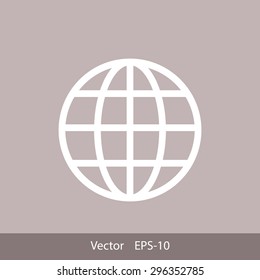 Global vector icon
