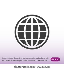 Global vector icon
